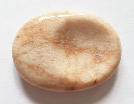 Shaded Moonstone Thumb Stone | Cut & Polished Crystals | Polished Crystal Thumb Stones