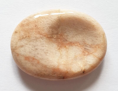 Shaded Moonstone Thumb Stone | Cut & Polished Crystals | Polished Crystal Thumb Stones