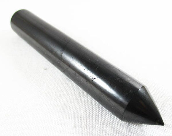 Shungite Pencil Wand | Dowsing | Crystal Healing Wands