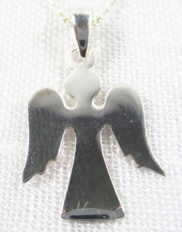 Silver Angel Pendant - 1