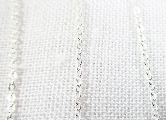Silver Cable Chain 22" | Chains & Neck Cords