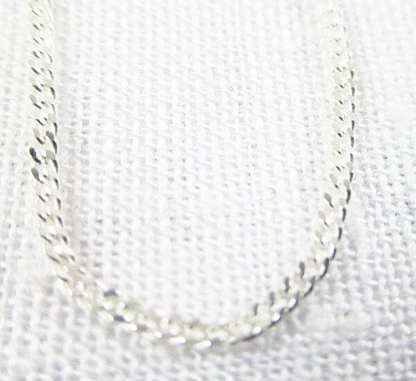Silver Curb Chain 18" - Others > Chains & Neck Cords