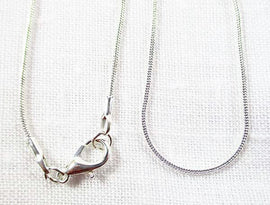 Silver Plated 18inch Snake Chain | Chains & Neck Cords