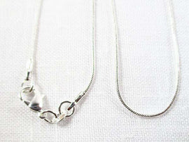 Silver Plated 32inch Snake Chain | Chains & Neck Cords