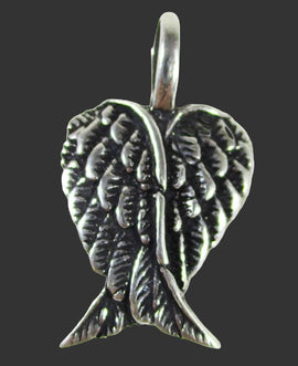 Silver Wings Pendant (Small) | Crystal Jewellery | Crystal Pendants