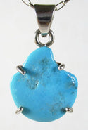 Sleeping Beauty Turquoise pendant (Small) - 1