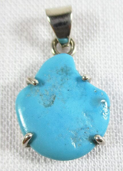 Sleeping Beauty Turquoise pendant (Small) - 2