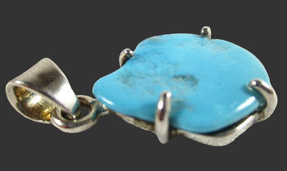 Sleeping Beauty Turquoise Healing Crystal Pendant (Small) | Crystal Jewellery | Crystal Pendants