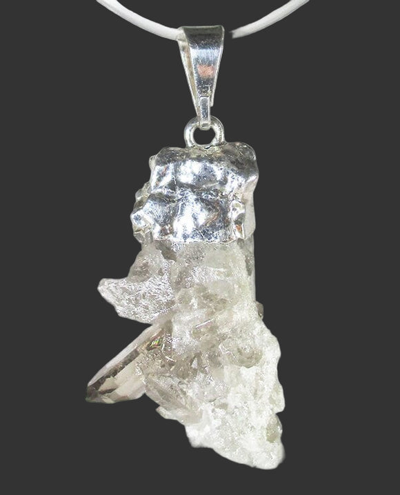Smoky Quartz Crystal Cluster Pendant (Small) | Crystal Jewellery | Crystal Pendants