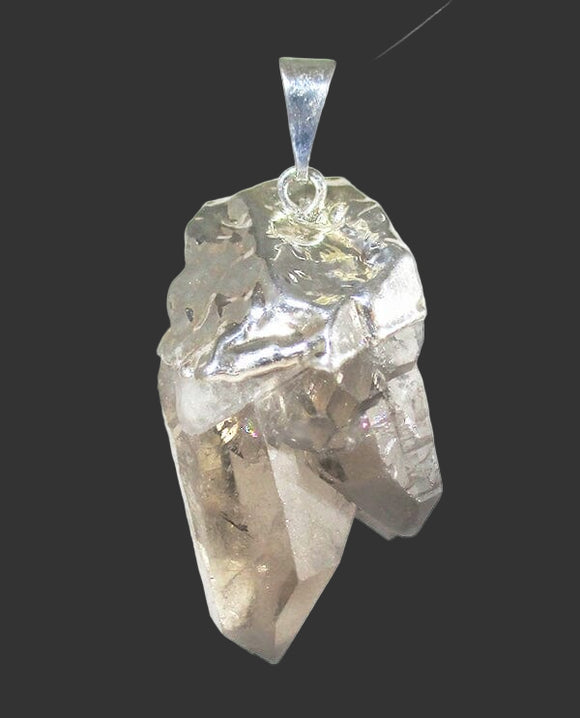 Smoky Quartz Healing Crystal Point Pendant (Small) | Crystal Jewellery | Crystal Pendants