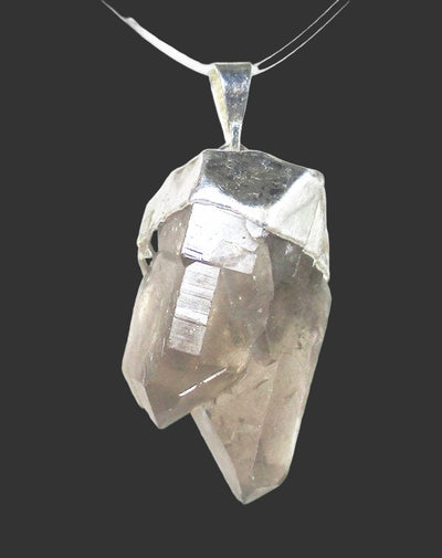 Smoky Quartz Healing Crystal Point Pendant (Small) | Crystal Jewellery | Crystal Pendants