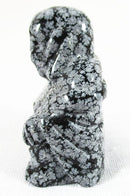 Snowflake Obsidian Crystal Buddha | Crystal Carvings | Hand Carved Buddhas