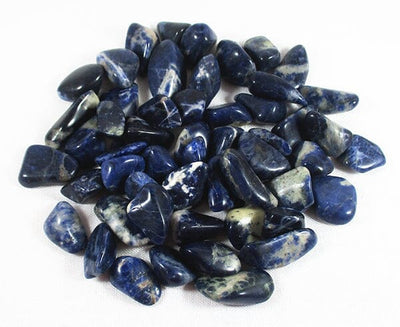 Sodalite Sunset Healing Crystal Chips (x3) | Cut & Polished Crystals | Polished Crystal Tumble Stones