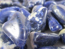Sodalite Sunset Healing Crystal Chips (x3) | Cut & Polished Crystals | Polished Crystal Tumble Stones