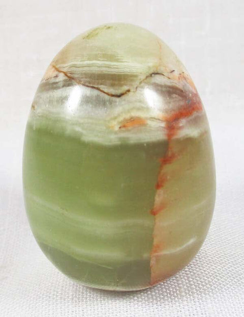 Stripey Onyx Egg Crystal Carvings > Polished Crystal Eggs
