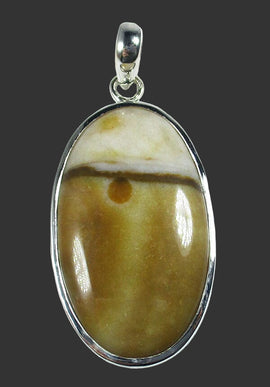 Sunset Agate Oval Pendant | Crystal Jewellery | Crystal Pendants