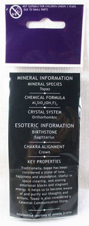 Topaz Small Raw Healing Crystal Chunk | Natural Crystals | Raw Crystal Chunks