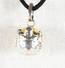 Tortoise Silver Ball Bell | Crystal Jewellery | Silver Pendants