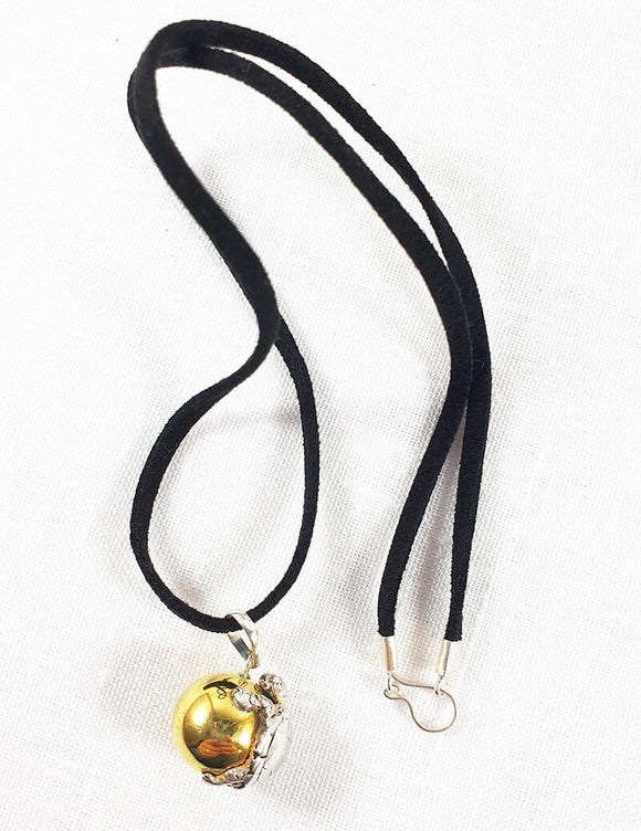 Tortoise Silver Ball Bell | Crystal Jewellery | Silver Pendants
