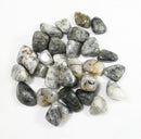 Tourmalinated Quartz Healing Crystal Tumble Stones | Reduced to clear