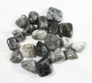 Rough Tourmalinated Quartz Tumble Stones (x3) | Cut & Polished Crystals | Polished Crystal Tumble Stones