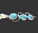 Tri-Turquoise Pendant | Crystal Jewellery | Crystal Pendants
