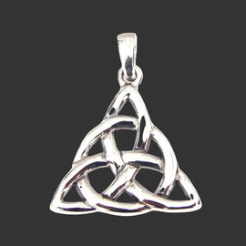 Triple Triquetra Pendant | Crystal Jewellery | Crystal Pendants