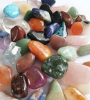 Tumble Stones Crystals Treasure Chest | Cut & Polished Crystals | Polished Crystal Tumble Stones