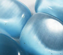 Turquoise Cats Eye Tumble Stones (x3) | Cut & Polished Crystals | Polished Crystal Tumble Stones