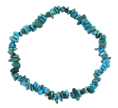 Turquoise Chip Bracelet | Crystal Jewellery | Gemstone Bracelets