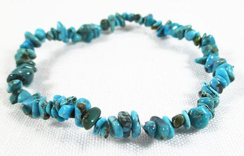 Turquoise Chip Bracelet Crystal Jewellery > Gemstone Bracelets