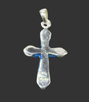 Turquoise Cross Pendant (Small) | Crystal Jewellery | Crystal Pendants