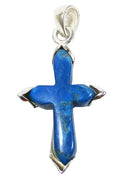 Turquoise Cross Pendant (Small) | Crystal Jewellery | Crystal Pendants