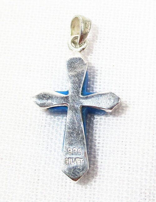 Turquoise Cross Pendant (Small) - 3