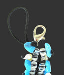 Turquoise Howlite Keyring Clip-on | Keyrings & Clip-On Crystals