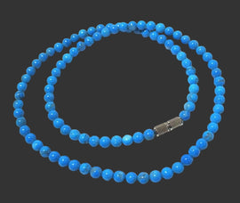 Turquoise Howlite Necklace 16inch | Crystal Jewellery | Crystal Necklaces