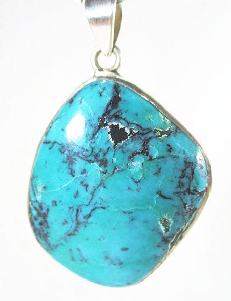 Turquoise Pendant (Large) - Crystal Jewellery > Crystal Pendants