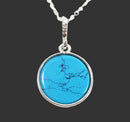 Turquoise Reversible Tree of Life Pendant (Small) | Crystal Jewellery | Crystal Pendants