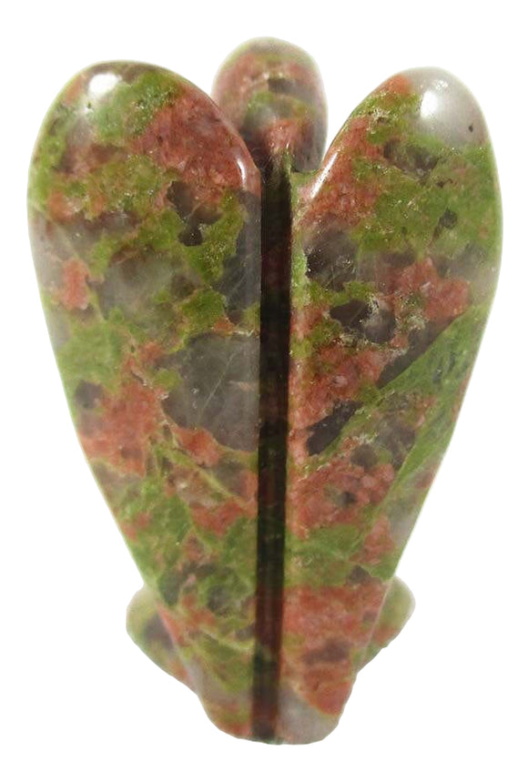 Unakite Guardian Angel (Small) | Crystal Carvings | Crystal Angels