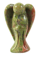 Unakite Guardian Angel (Small) | Crystal Carvings | Crystal Angels