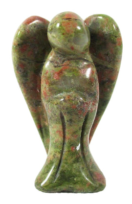 Unakite Angel (Small) | Crystal Carvings | Crystal Angels