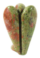 Unakite Guardian Angel (Small) | Crystal Carvings | Crystal Angels