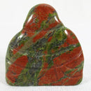 Unakite Buddha (Small) | Crystal Carvings | Hand Carved Buddhas