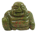 Unakite Buddha (Small) | Crystal Carvings | Hand Carved Buddhas