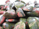 Unakite Tumbled Healing Crystal Chips Small (x3) | Cut & Polished Crystals | Polished Crystal Tumble Stones
