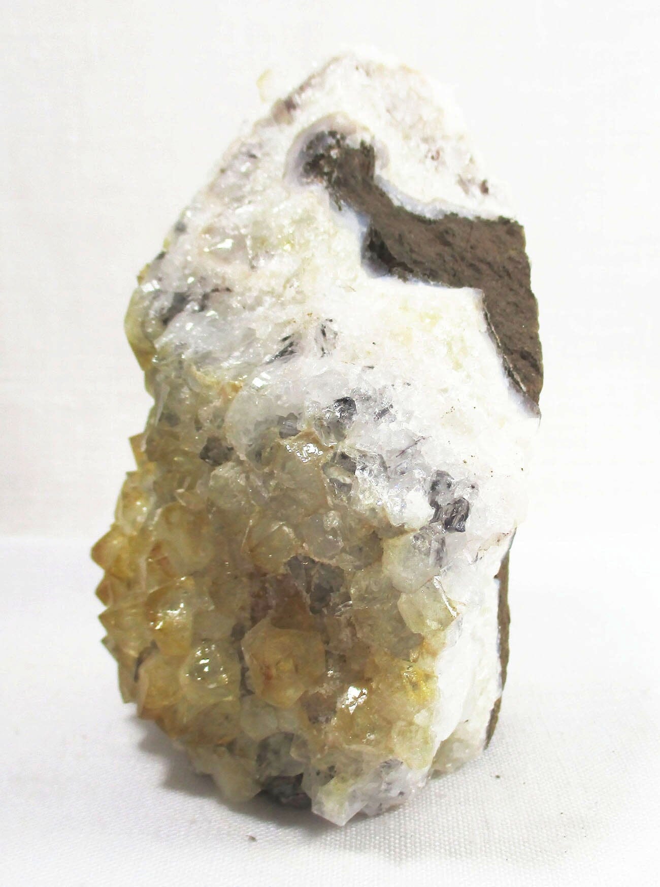 Upright Citrine Rough Cluster - Natural Crystals > Natural Crystal Clusters