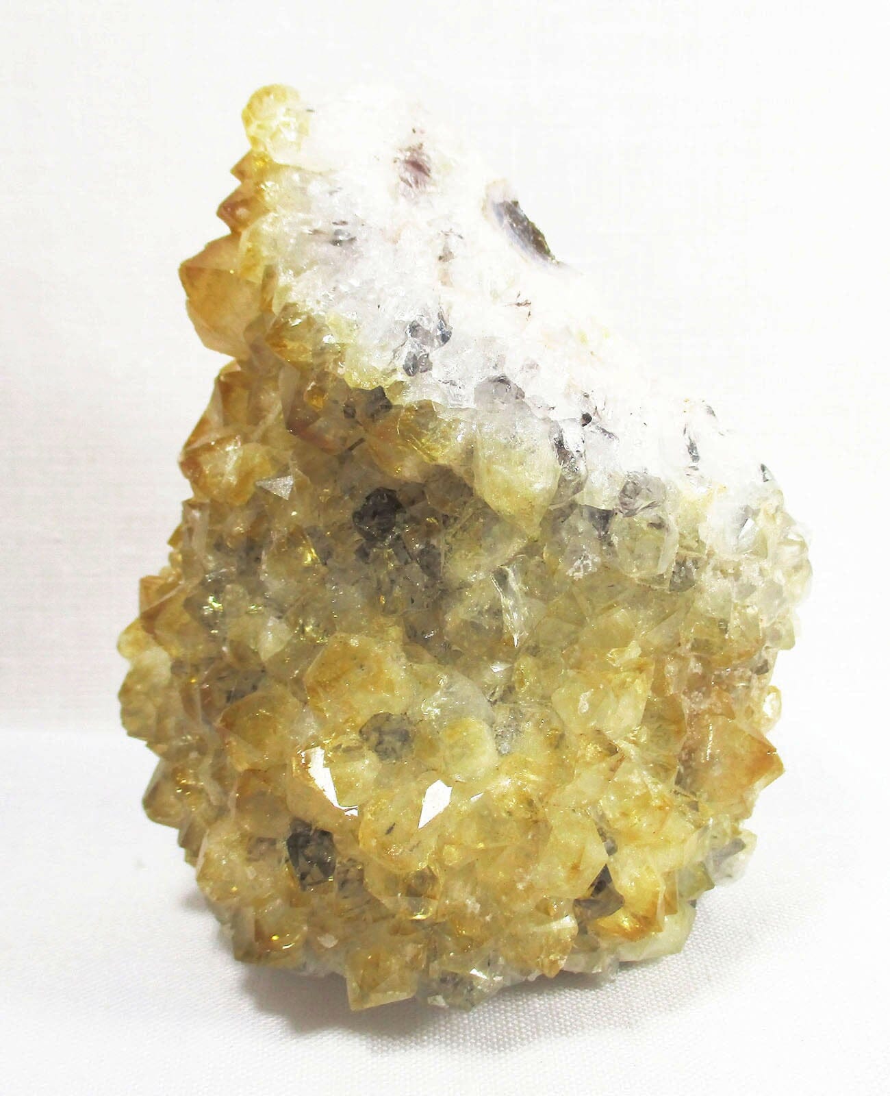 Upright Citrine Rough Cluster - Natural Crystals > Natural Crystal Clusters