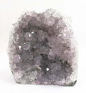 Very Pale Lilac Rough Amethyst Standing Cluster - 3