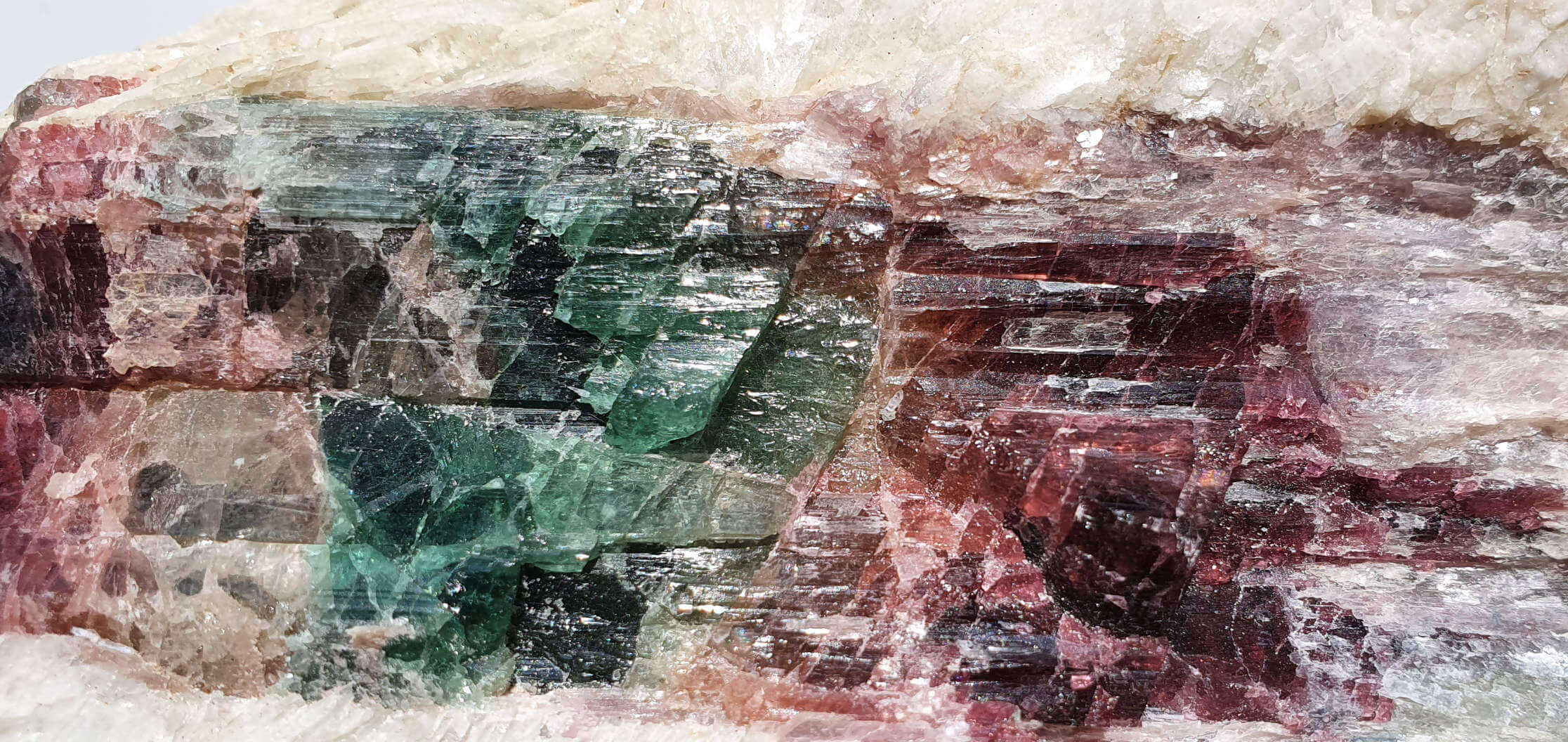 Watermelon tourmaline banner