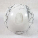 White Howlite Sphere | Crystal Carvings | Polished Crystal Spheres
